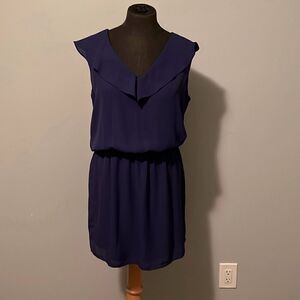 Three Eighty Two Women's Sleeveless V-Neck Blouson Dress